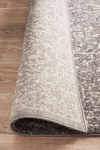 Thumbnail for Estelle Transitional Grey & White Rug