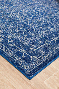 Thumbnail for Mirabel Transitional Blue Power Loomed Rug