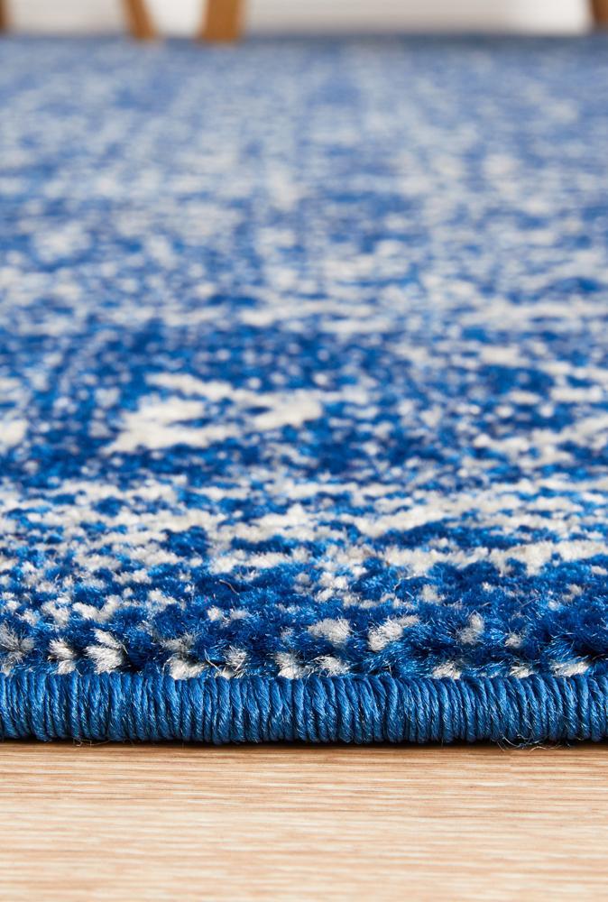 Mirabel Transitional Blue Power Loomed Rug