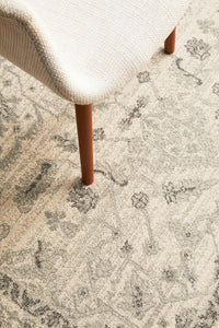 Thumbnail for Elsa White Transitional Rug