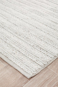 Thumbnail for Eva Scandi Ivory Hand Woven Rug