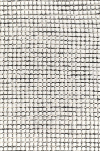 Thumbnail for Freya Scandi Black & White Flatweave Wool Rug