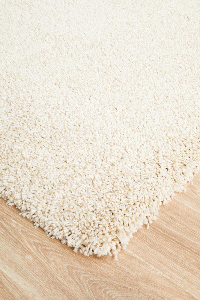 Stella Linen Shag Pile Rug