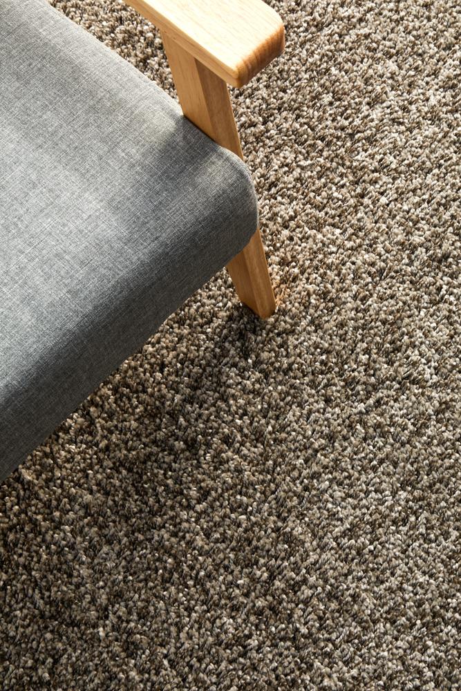 Stella Stone Grey Shag Pile Rug