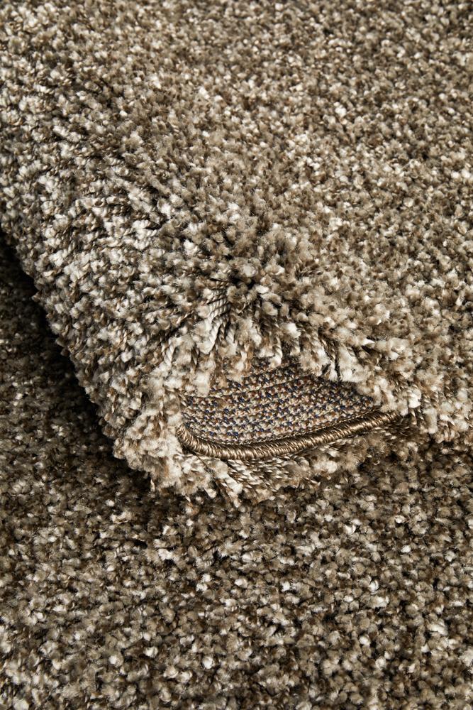 Stella Stone Grey Shag Pile Rug