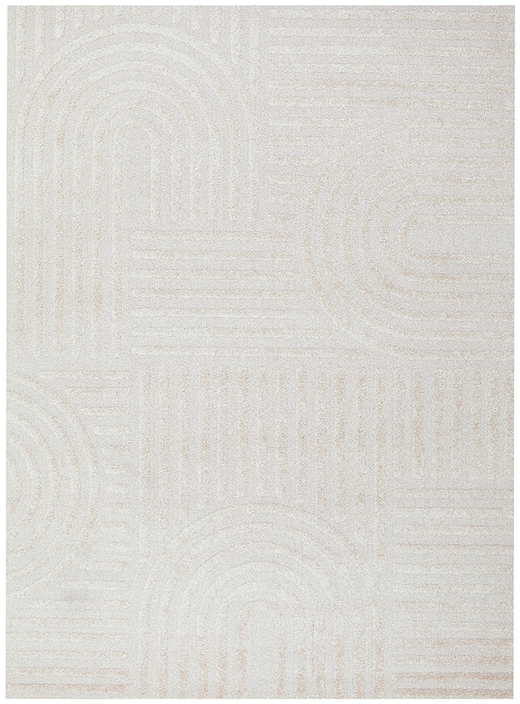 Mari Dior Natural Arch Pattern Rectangle Rug