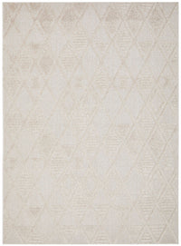 Thumbnail for Lisa Natural Diamond Pattern Rectangle Modern Rug