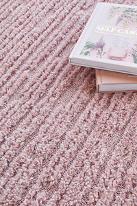 Thumbnail for Mari Suri Pink Modern Rectangle Rug