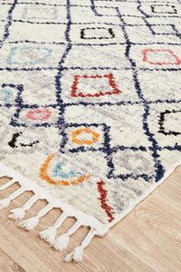 Thumbnail for Mira Tribal Multi-Colour Pattern Rug