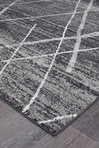 Thumbnail for Felix Charcoal Contemporary Rug