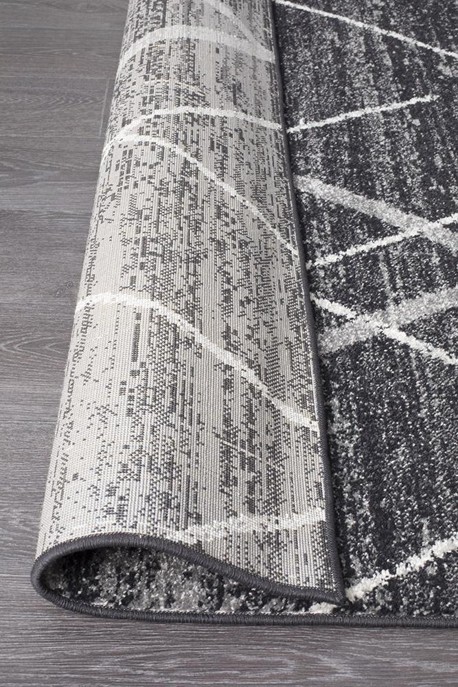 Felix Charcoal Contemporary Rug