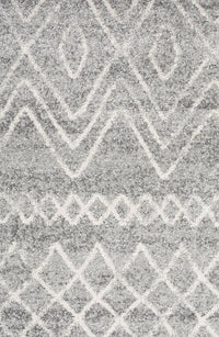 Thumbnail for Neriah Grey Rustic Tribal Rug