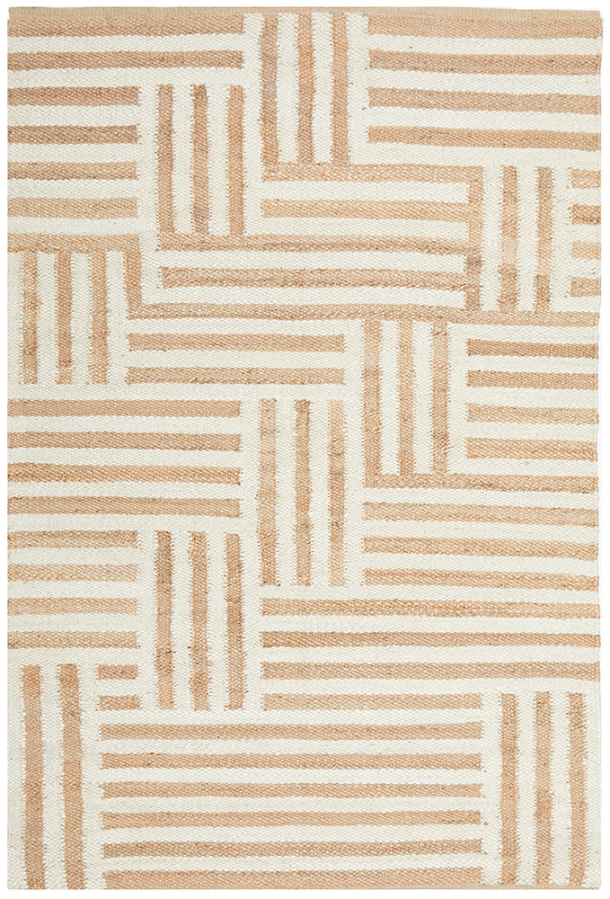 Arman Sahara Natural Jute Hand Woven Rectangle Rug