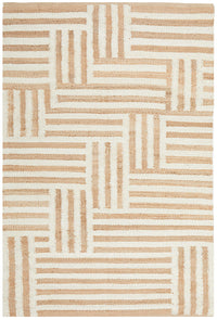 Thumbnail for Arman Sahara Natural Jute Hand Woven Rectangle Rug