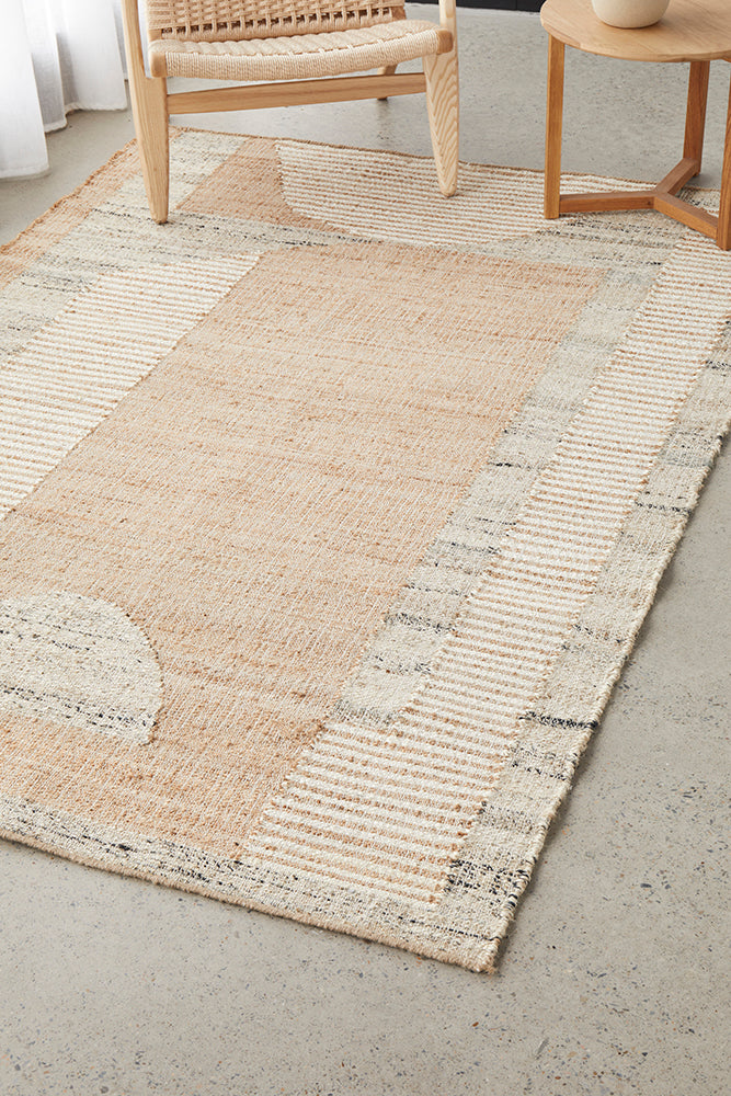 Soro Sahara Natural Rustic Jute Rectangle Rug