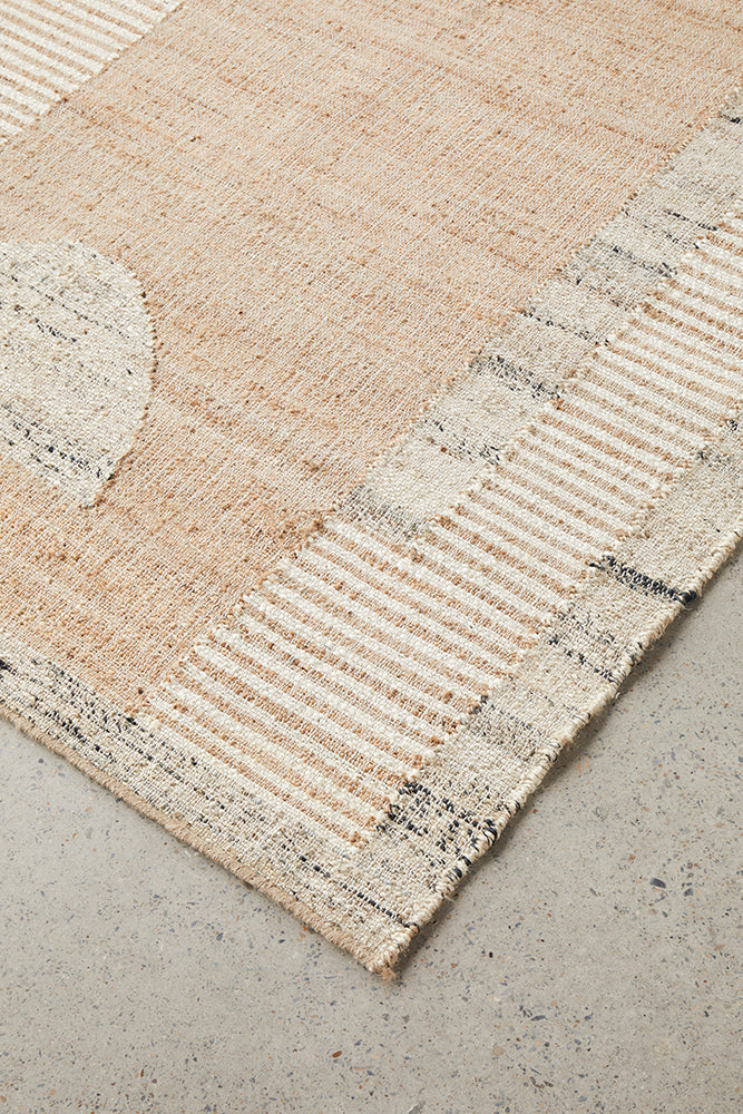 Soro Sahara Natural Rustic Jute Rectangle Rug