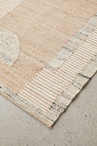 Thumbnail for Soro Sahara Natural Rustic Jute Rectangle Rug