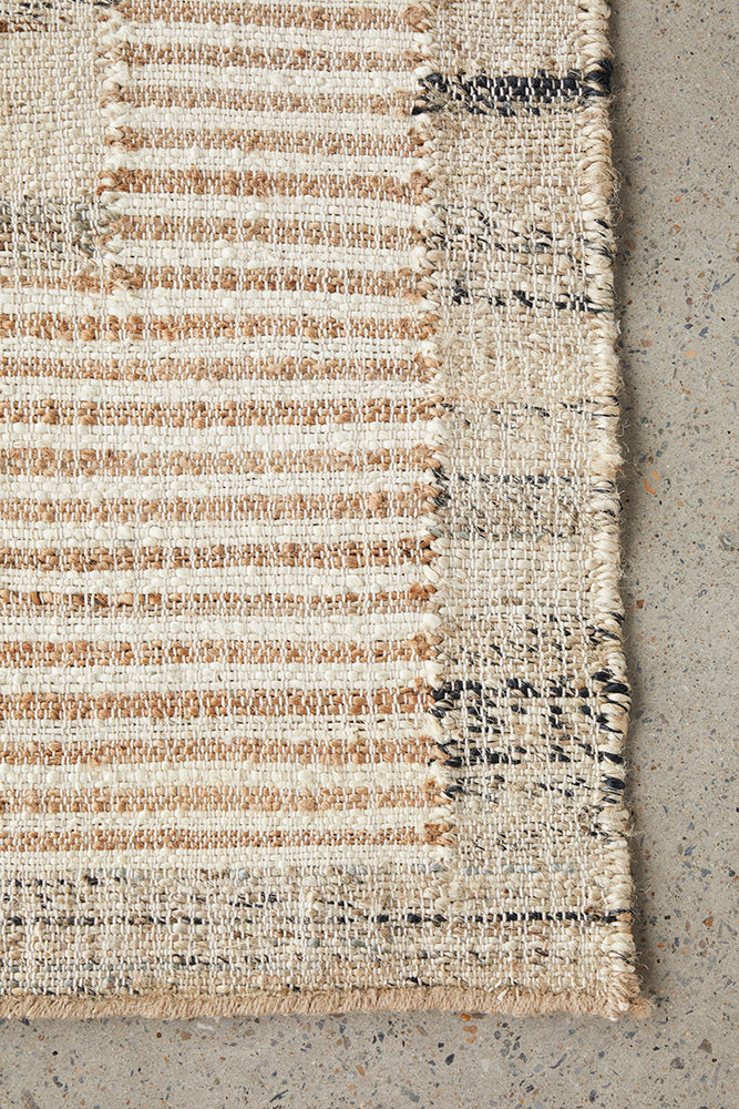 Soro Sahara Natural Rustic Jute Rectangle Rug