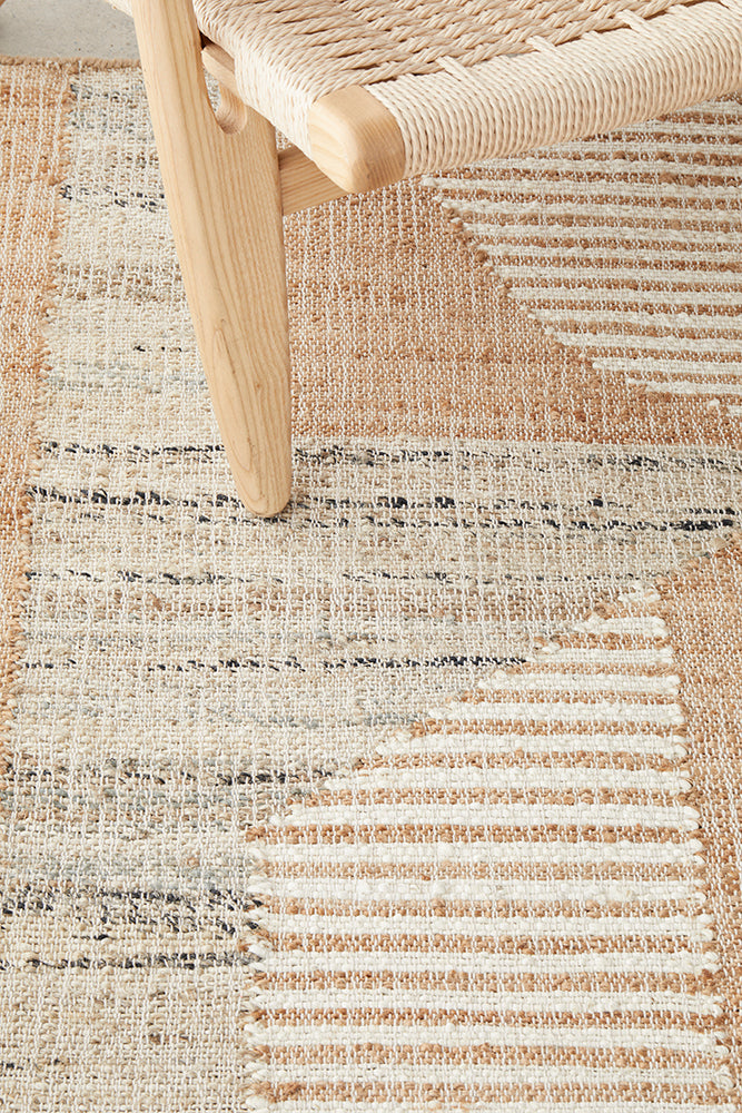 Soro Sahara Natural Rustic Jute Rectangle Rug