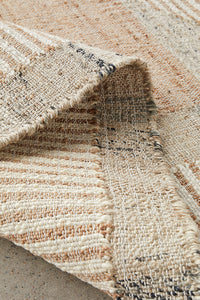 Thumbnail for Soro Sahara Natural Rustic Jute Rectangle Rug