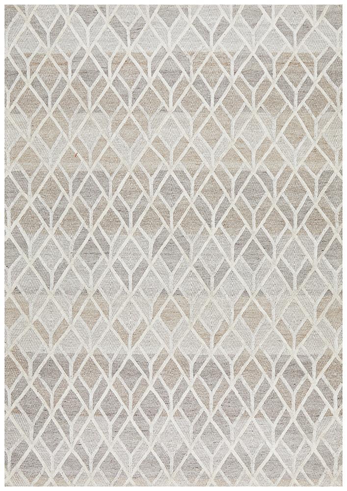 Nevaeh Sand Modern Hand Tufted Rug